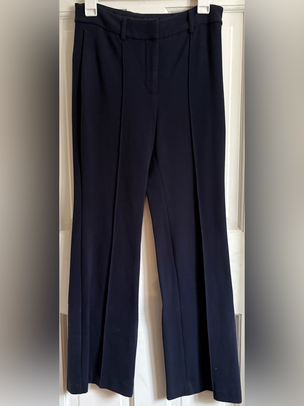 Express High Rise Navy Flare